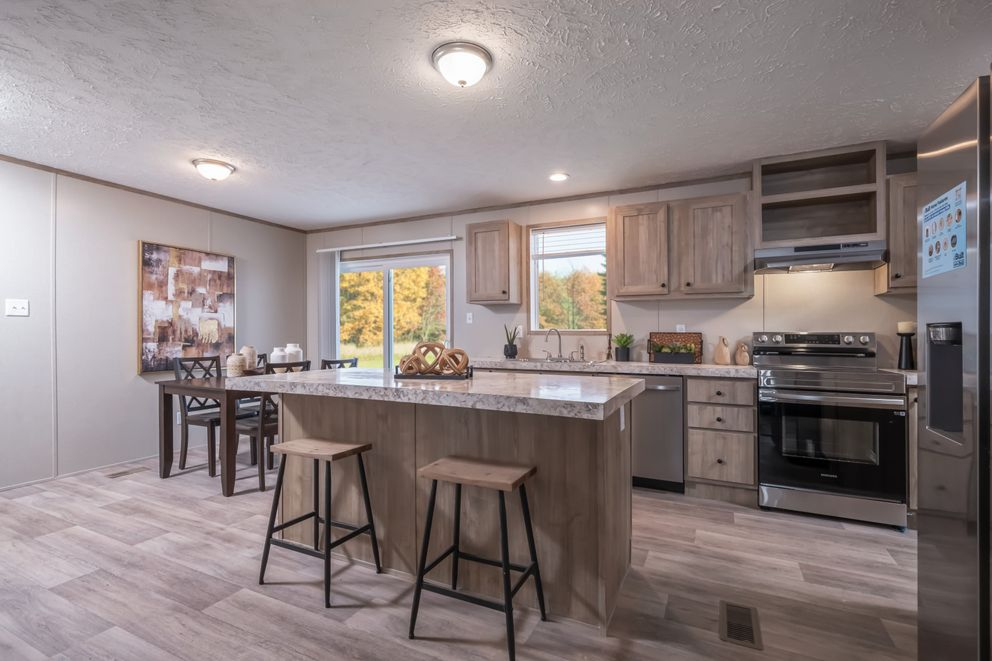 kitchen of Mobile Home - Southern Family Homes